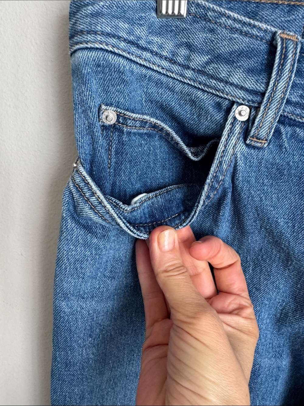 prAna Carlsbad 760 Standard Straight Organic Cotton Button Fly Jeans Men’s 32x32 - Picture 4 of 12